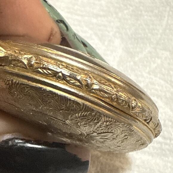 Vintage - Swiss Made - JC Penny Mechanical Wind Up Pocket Watch - Duck Hunt Dog - Picture 10 of 16